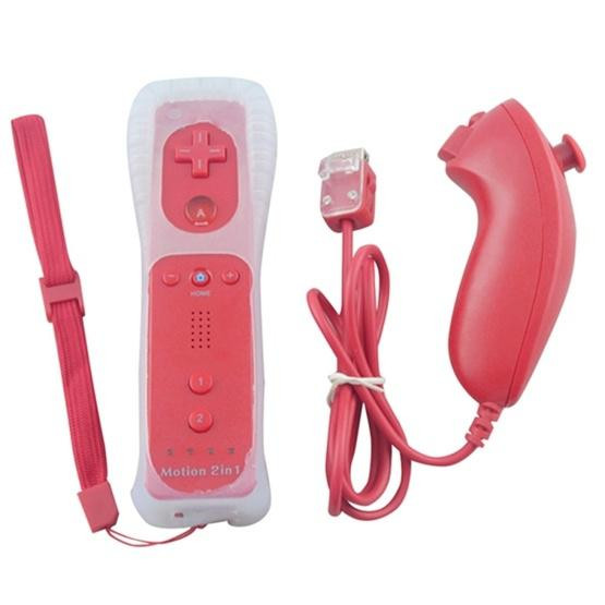 Wii Wireless GamePad Remote Controle(Red)