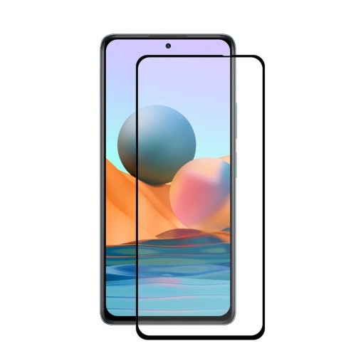 ENKAY Hat-Prince Full Glue 0.26mm 9H 2.5D Tempered Glass Full Coverage Film for Xiaomi Redmi Note 10 Pro