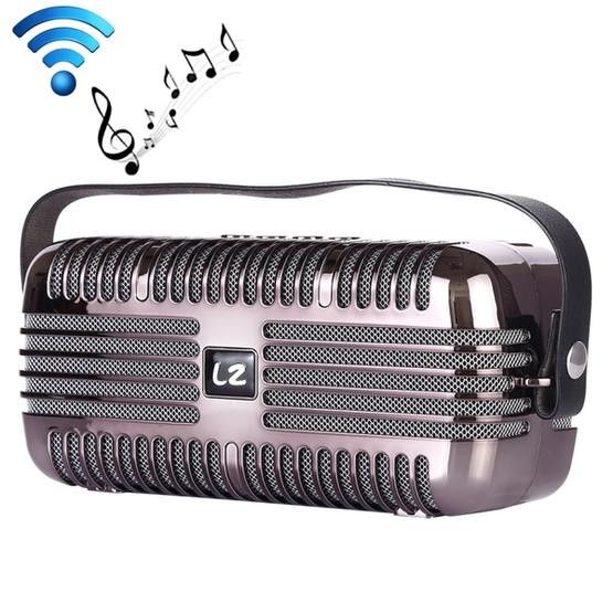 LZ E27 DC 5V Portable Wireless Speaker(Black)