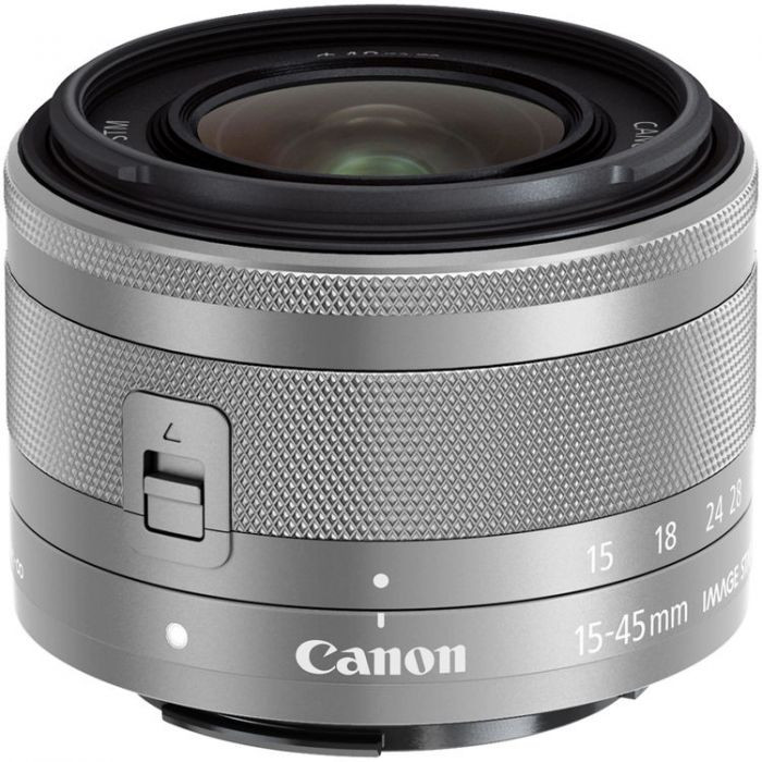 Canon EF-M 15-45mm F3.5-6.3 IS STM Silver (Retail)
