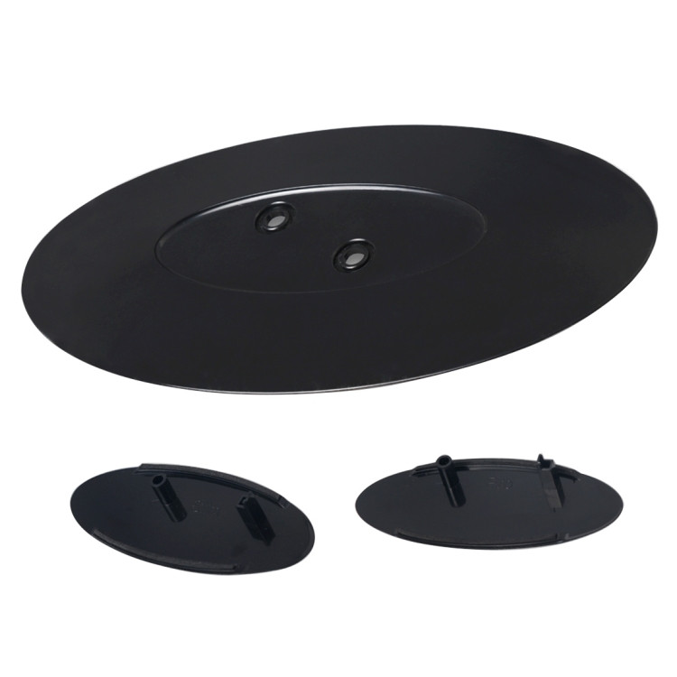 OIVO IVP4S007 Game Console Vertical Stand for Sony PS4 Pro / Slim(Black)