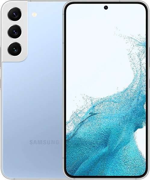 Samsung Galaxy S22 5G SM-S901E Dual Sim 256GB Sky Blue (8GB RAM) - Support eSIM