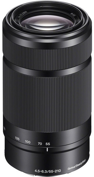 Sony E 55-210mm f/4.5-6.3 OSS Black SEL55210