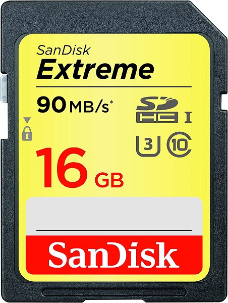 Sandisk 16GB Extreme 150mb/s SDXC