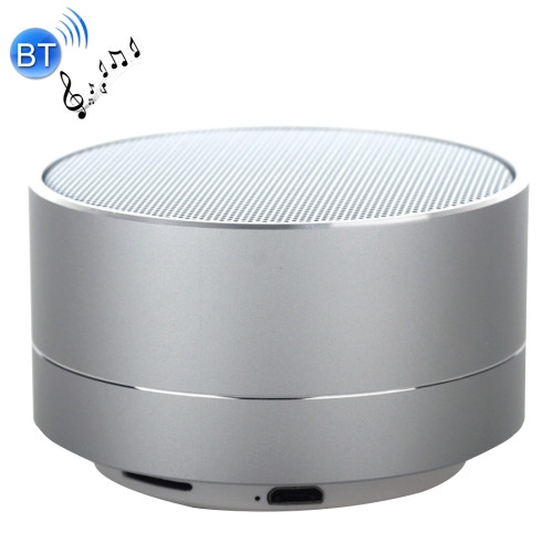 A10 Mini Portable Bluetooth Stereo Speaker(Silver)