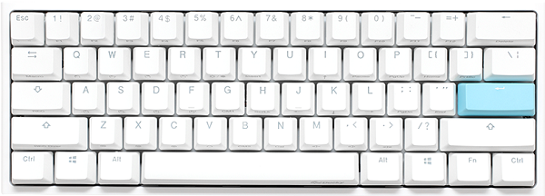 Ducky One 2 White Mini (V2) RGB Brown