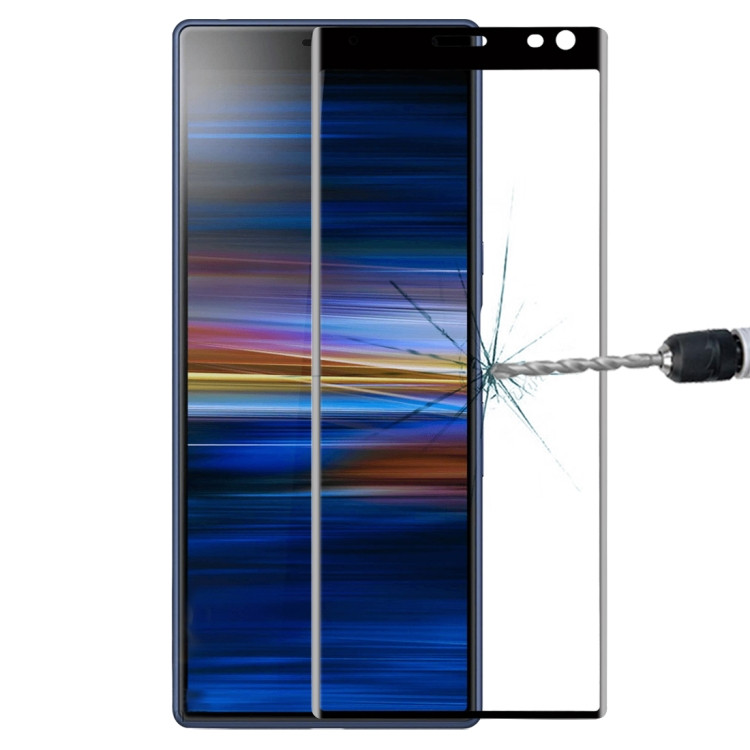 9H 3D Curved Full Screen Tempered Glass Film for Sony Xperia 10 Plus