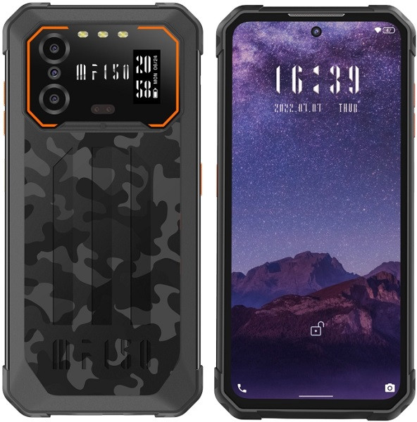 IIIF150 B2 Rugged Phone Dual Sim 256GB Black Orange (6GB RAM)