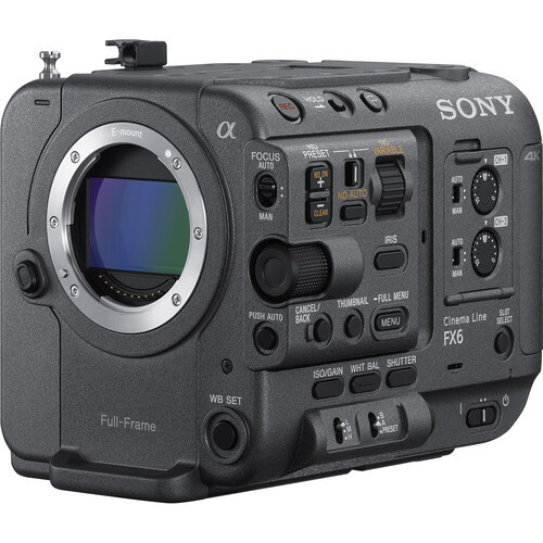 Sony ILME-FX6 Full-Frame Cinema Camera Body