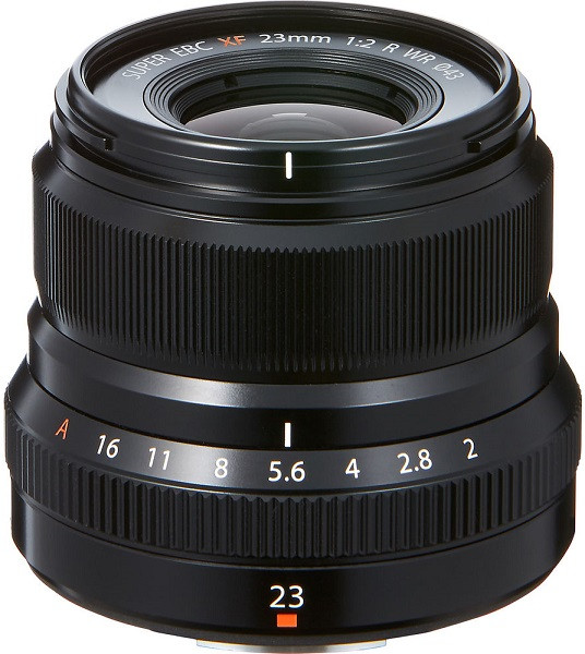 Fujinon XF 23mm f/2 R WR Black