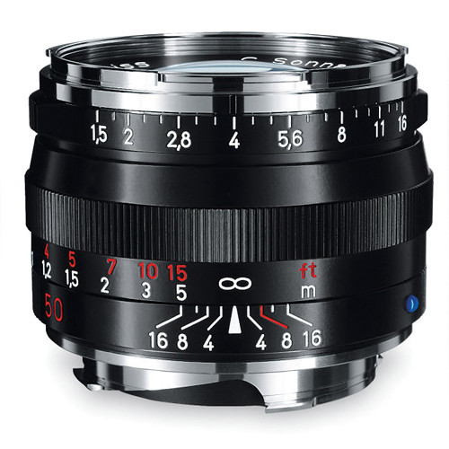 Carl Zeiss 50mm f/1.5 Sonnar T* ZM (M Mount) Black