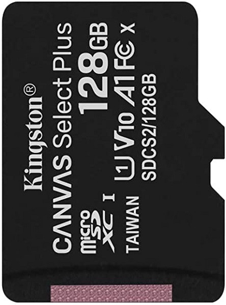 Kingston Canvas Select Plus 128GB 100mb/s microSDXC