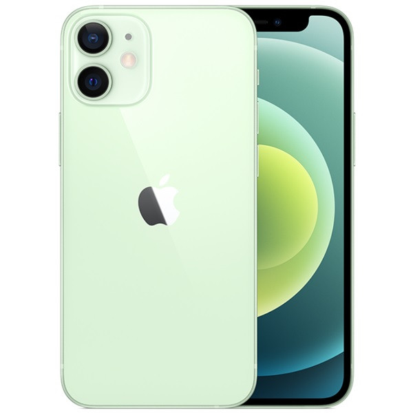 Apple iPhone 12 mini 5G A2399 256GB Green (eSIM) + FREE iPhone 12 mini 9H 2.5D Tempered Glass Screen Protector