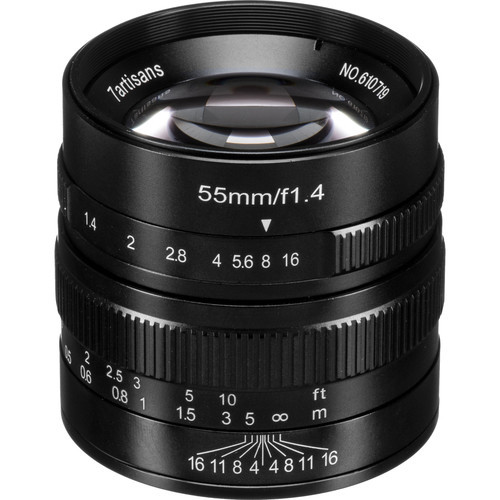 7Artisans 55mm f/1.4 Lens (M4/3 Mount)