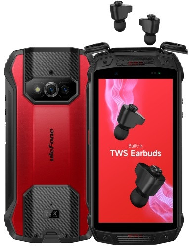 Ulefone Power Armor 15 Rugged Phone Dual Sim 128GB Red (6GB RAM)