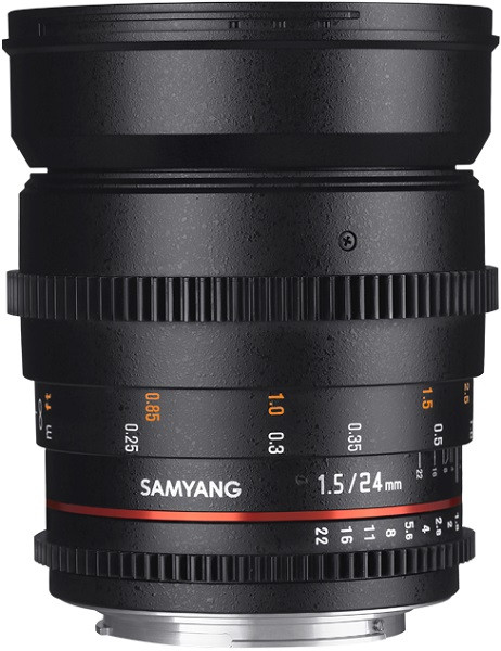 Samyang 24mm T1.5 ED AS UMC VDSLR (M4/3 Mount)