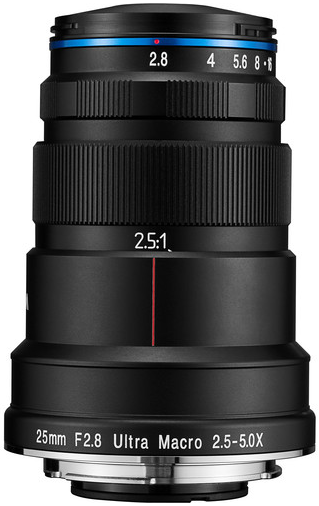 Laowa 25mm f/2.8 2.5-5X Ultra Macro (Canon EF Mount)