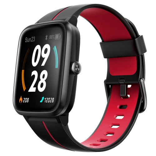 Ulefone Watch GPS 1.3 inch Smart Watch Black Red