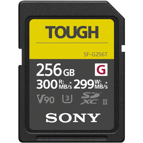 Sony 256GB SF-G TOUGH Series UHS-II SDXC