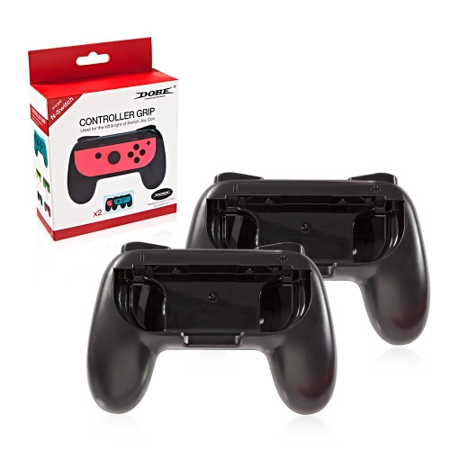 Prisnedsættelse leninismen straf DOBE TNS-851B Controller Grip for Nintendo Switch Joy Con(Black)