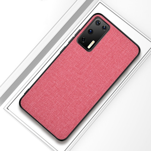 Etoren Com Shockproof Cloth Texture Pc Tpu Protective Case For Huawei P40 Modern Pink Etoren Com Shockproof Cloth Texture Pc Tpu Protective Case For Huawei P40 Modern Pink