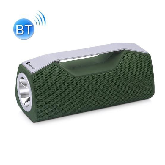 NewRixing NR-2028 Portable Lighting Wireless Bluetooth Stereo Speaker Green