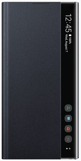 clear view cover note 10 plus