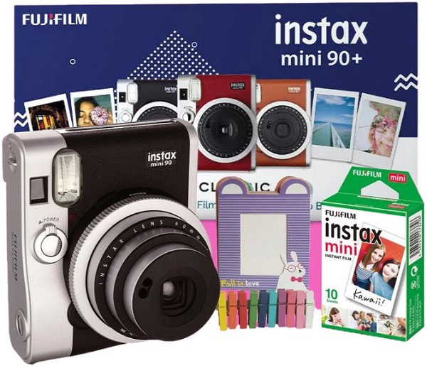 Fuji Instax Mini 90+ Neo Classic Black