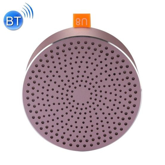 Portable Bind Splash-proof Stereo Music Wireless Sports Bluetooth Speaker (Rose Gold)