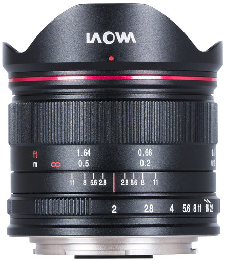 Laowa 7.5mm f/2 Black (M4/3 Mount) - Lightweight Version