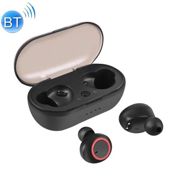 BTH-K08 TWS V5.0 Wireless Stereo Bluetooth Headset with Charging Case