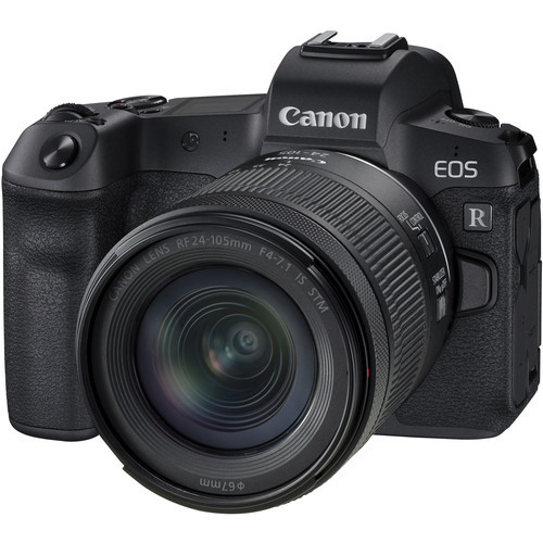 Canon EOS R Kit (RF 24-105mm f/4-7.1 IS STM) (No Adapter)