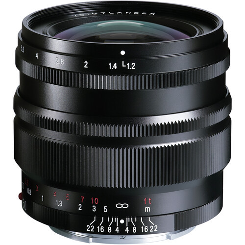 Voigtlander Nokton 50mm f/1.2 ASPH SE Lens (E-Mount)