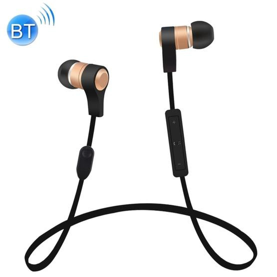 BTH-I8 Stereo Sound Quality Magnetic Absorption Sports Headset (Gold)