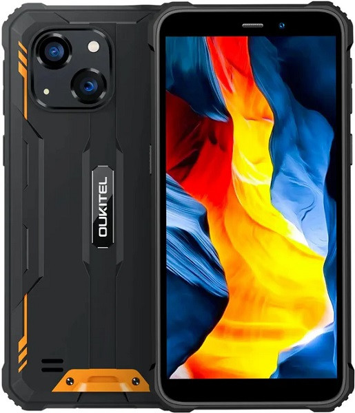 Oukitel G2 Rugged Phone Dual Sim 64GB Orange (4GB RAM)