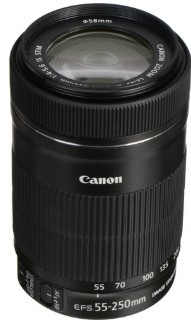 Canon EF-S 55-250mm f/4-5.6 IS STM (White box)