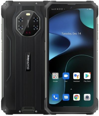 Blackview BV8800 Rugged Phone Dual Sim 128GB Black (8GB RAM)