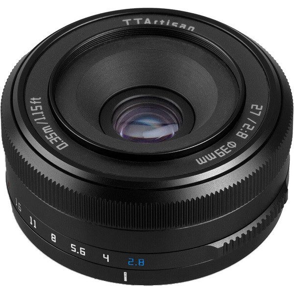 TTartisan 27mm f/2.8 Autofocus Lens Black (Fuji X Mount)