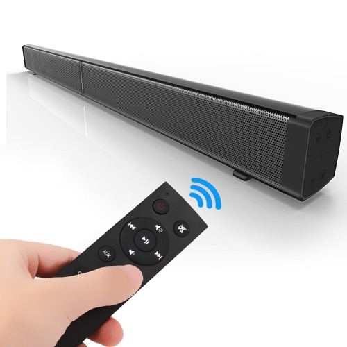 Soundbar LP-09 (CE0148) Home Theater Bluetooth Wireless Sound Bar Speaker with Remote Control(Black)