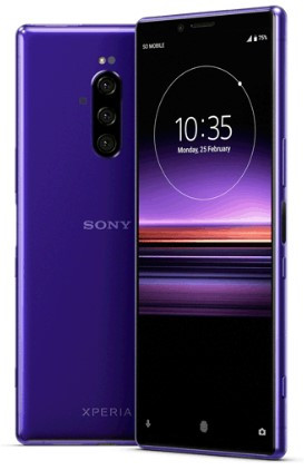 Sony Xperia 1 J9110 128GB Purple (6GB RAM) + FREE AKG Y500 Wireless Headphone
