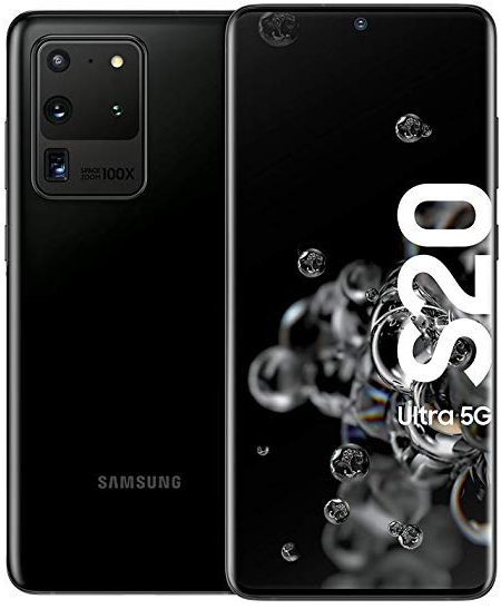 Samsung Galaxy S20 Ultra 5G SM-G988B Dual Sim 128GB Black (12GB RAM)