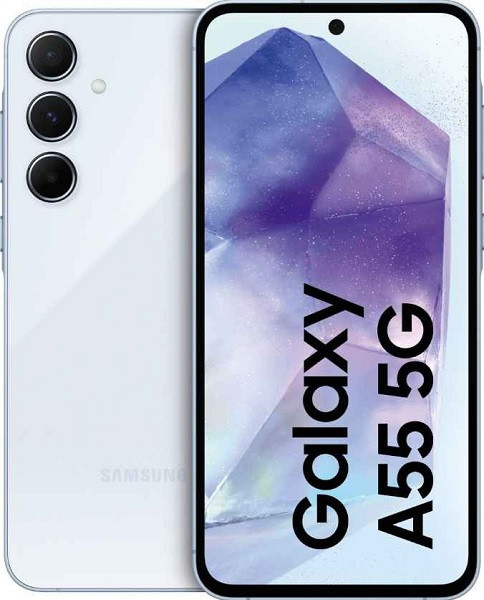 Samsung Galaxy A55 5G SM-A5560 Dual Sim 256GB Awesome Iceblue (12GB RAM)