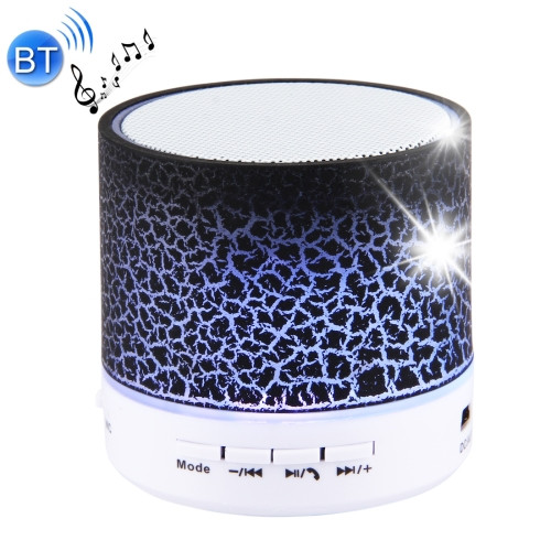 A9 Mini Portable Bluetooth Stereo Speaker, with Built-in MIC & LED (Black)