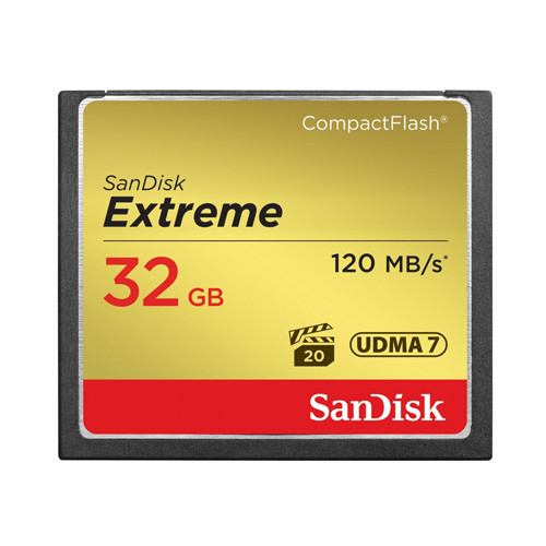 Sandisk 32GB Extreme 120MB/s CF