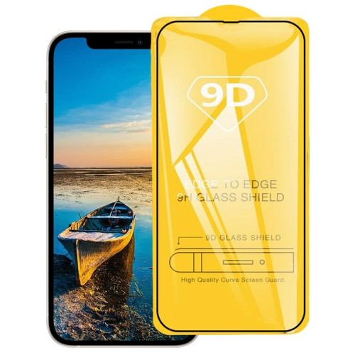 9D Full Glue Full Screen Tempered Glass Film for iPhone 13 Pro Max