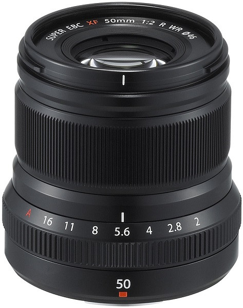 Fujinon XF 50mm f/2 R WR Black