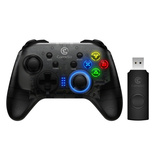 GameSir T4 2.4G Wireless Edition Gamepad Game Controller with USB Receiver, For PC & PS3 & Switch & Android