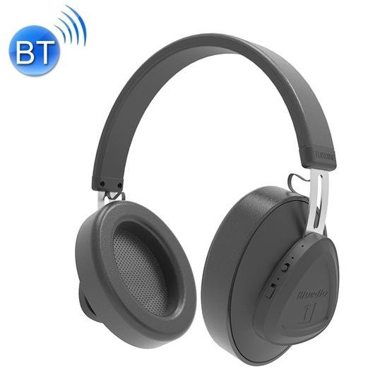 Bluedio TMS Bluetooth Version 5.0 Headset Bluetooth Headset Can Connect Cloud Data to APP Black