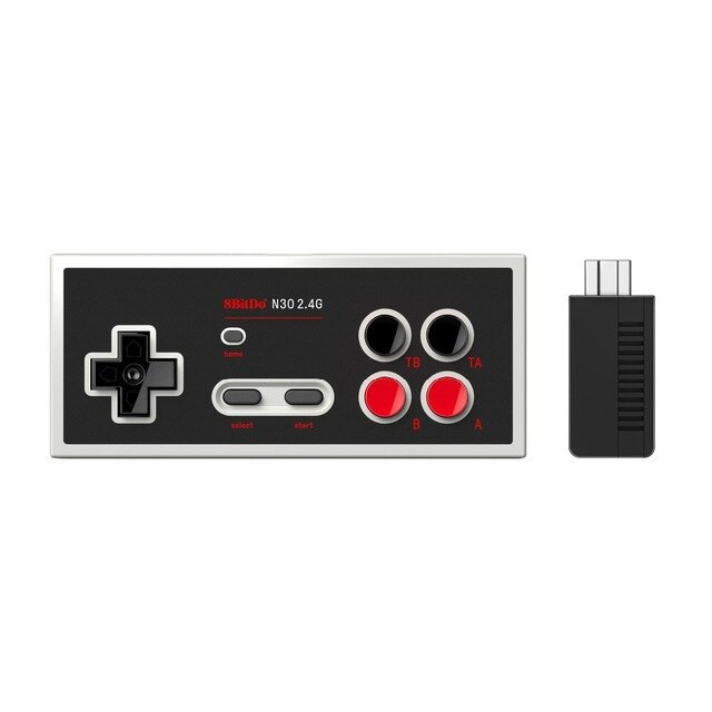 8Bitdo N30 2.4G Retro Wireless Controller Gamepad with Bluetooth Receiver