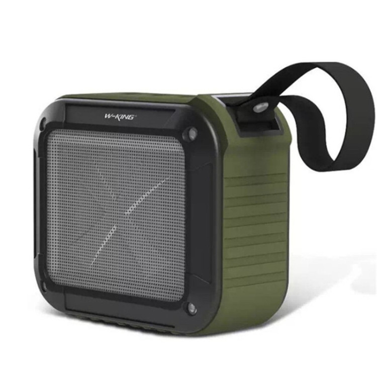 W-KING S7 Mini Wireless Waterproof Loudspeaker Bluetooth Bike Speaker Army Green